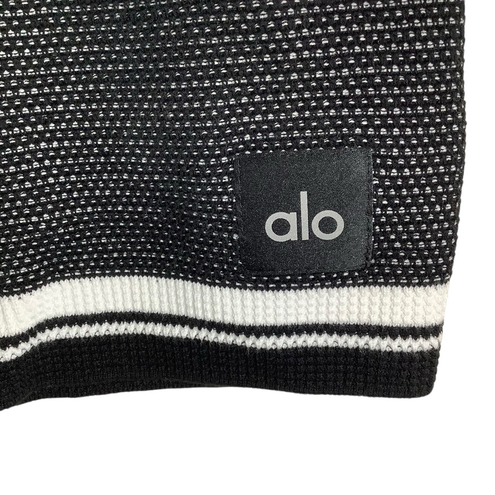 ALO Yoga Black Sweater Knit Athletic Shorts Basketball - Picture 3 of 6